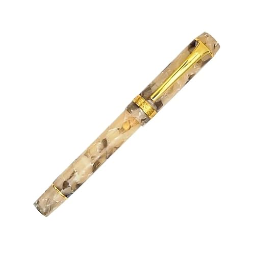 ONECMN Acryl-Füllfederhalter, Edelstahl, Iridium-Stift mit Stiftspitze, Business, Büro (S) von ONECMN