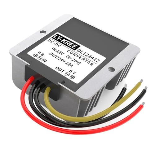 12 V auf 24 V DC-Boost-Wandler 5 A, 10 A, 12 A, 16 A, 21 A, 500 W, DC-DC-Boost-Modul, Wechselrichter, direkter Leistungswandler(12V to 24V 12A) von ONGCPQPEO