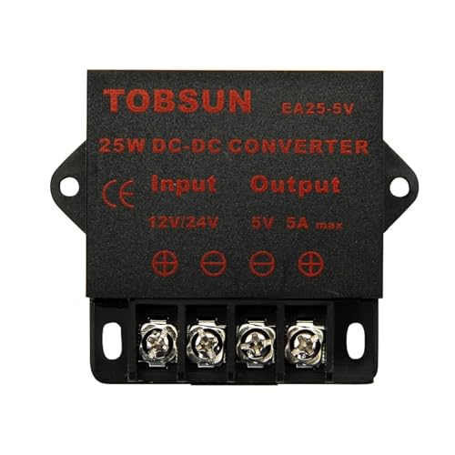 12V 24V zu 5V 3A 5A 10A 15A 15W 25W 50W 75W DC DC Konverter Netzteil Spannungsregler Step Down Modul(to 5V 5A 25W) von ONGCPQPEO