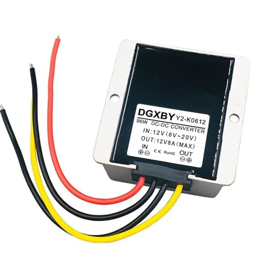 12V ZU 12V 15A 20A 25A 30A Stabilisiertes Netzteil Modul DC 6v ~ 20V zu 12V 5A 8A10A Auto Display Power Automatische Boost Converter(6-20V to 12V 8A) von ONGCPQPEO
