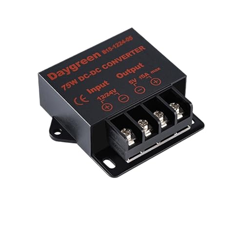 12V auf 5V 15A 24V auf 5V 15A DC DC Konverter Regler Auto Step Down Reduzierer 12V/24V auf 5V 15AMP von ONGCPQPEO