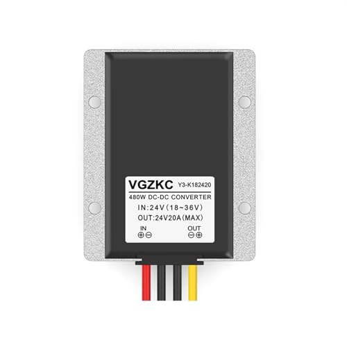 18–36 V auf 24 V DC-Stromversorgungsmodul, 24 V auf 24 V Buck-Boost-Konverter, 24 V auf 24 V Regler(18-36V to 24V 20A) von ONGCPQPEO