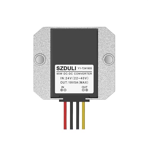 24 V auf 19 V, 1 A, 3 A, 5 A, 8 A, 10 A, 15 A, 20 A, 30 A, 35 A, DC-DC-Wandler, Abwärtswandler, 22–40 V auf 19 V, geregelter Spannungstransformator(24V to 19V 5A) von ONGCPQPEO