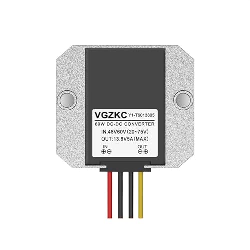 48V60V auf 13,8V DC-Stromversorgungs-Abwärtsmodul, 30-72V auf 13,8V geregelter Automotive-Stromversorgungswandler(48V60V to 13.8V 5A-01) von ONGCPQPEO