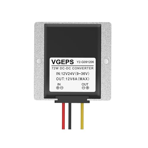 9-36V bis 12V isolierter Leistungsregler 12V24V bis 12V Buck-Boost-Modul DC-Leistungswandler(9-36V to 12V 6A) von ONGCPQPEO