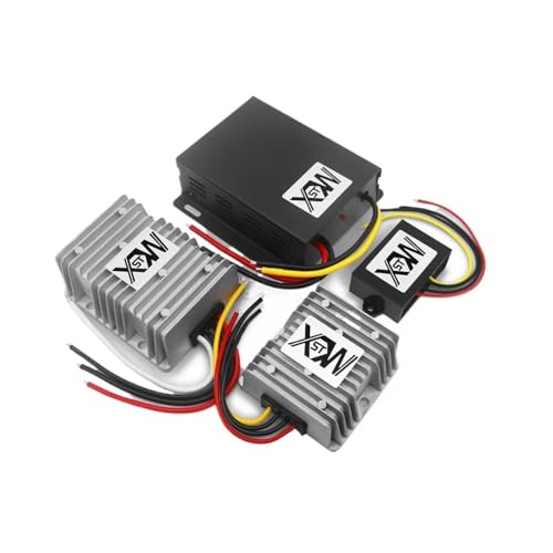 DC DC 12 V bis 15 V, 1 A bis 28 A, max. Ausgang, Nicht isoliert, Step-Up-Boost-Stromrichter, 15 V DC-Spannungsregler(8A Aluminum) von ONGCPQPEO