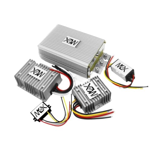 DC DC 24 V auf 12 V 1 A auf 70 A Stromwandler Step Down 24 Volt auf 12 Volt Abwärtsregler Spannungstransformator(10A Aluminum) von ONGCPQPEO