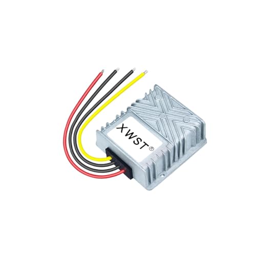 DC-DC-Wandler 30–60 V auf 12 V, 36 V, 48 V auf 12 V, Spannungsreduzierer, 10–25 A, Step-Down-Modul, wasserdichter Buck-Solar-Wechselrichter(10A Aluminum L) von ONGCPQPEO