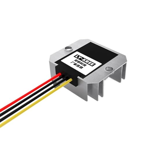 ONGCPQPEO 12 V auf 24 V, 3 A, Aufwärts-DC-DC-Wandler, 12 Volt auf 24 Volt, 72 W Boost-Spannungsregler, Aluminiumgehäuse, wasserdicht von ONGCPQPEO