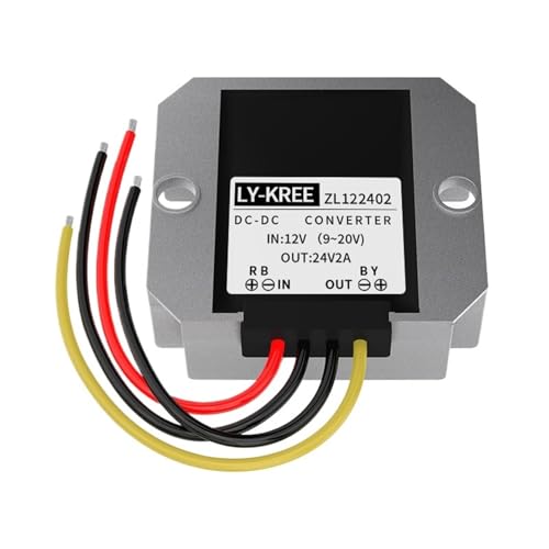 ONGCPQPEO 12 V bis 24 V 1a 2a 3a Aufwärts-DC-Aufwärtswandler DC-DC-Aufwärtswandler DC-DC-Aufwärtswandler Transformator(12V to 24V 2A ZL) von ONGCPQPEO