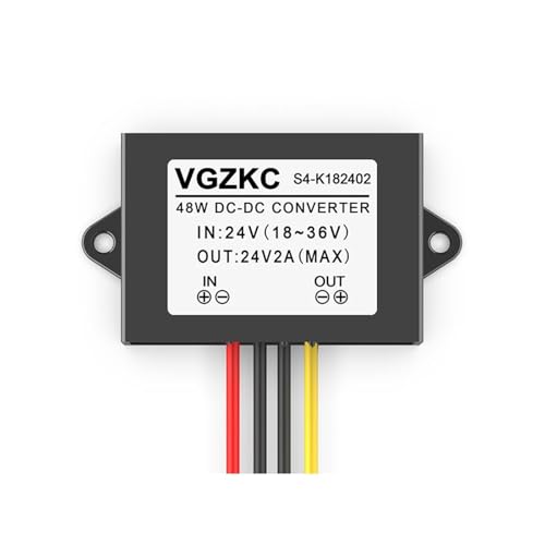 ONGCPQPEO 18–36 V auf 24 V DC-Stromversorgungsmodul, 24 V auf 24 V Buck-Boost-Konverter, 24 V auf 24 V Regler(18-36V to 24V 2A S4) von ONGCPQPEO