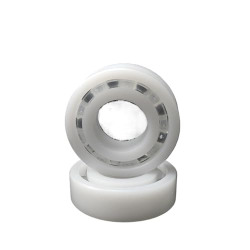 ONGCPQPEO 2 STÜCKE PE Kunststoff Lager 6000 6001 6002 6003 6004 6005 6006 säure und Alkali Widerstand elektrische Isolierung(6001 12x28x8mm) von ONGCPQPEO