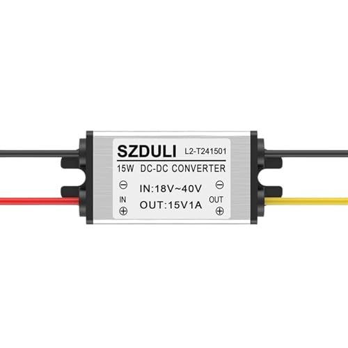 ONGCPQPEO 24 V auf 15 V, 1 A, 3 A, 5 A, 8 A, 10 A, 15 A, 20 A, 30 A, 35 A, DC-DC-Wandler, Abwärtswandler, 18–40 V auf 15 V, geregelter Spannungstransformator(24V to 15V 1A) von ONGCPQPEO