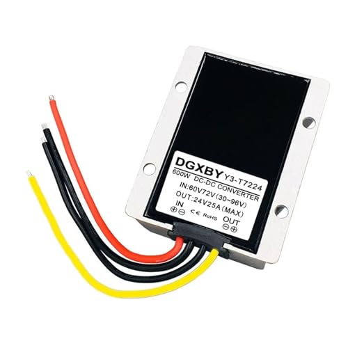 ONGCPQPEO 60V72V80V ZU 24V 5A 8A 10A 15A 20A 30A DC Step-down Power Converter 30-96V zu 24V Automotive DC-DC Spannung Regler Modul CE(60V72V to 24V 25A) von ONGCPQPEO