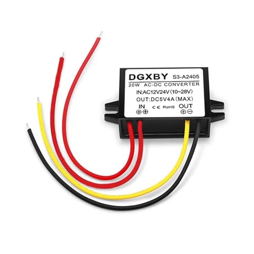 ONGCPQPEO AC12/24V ZU DC5V 1A 2A 3A 4A 5A Überwachung Power Regulator Converter 10-28V zu 5V AC zu DC(AC12V24V to DC5V 4A) von ONGCPQPEO