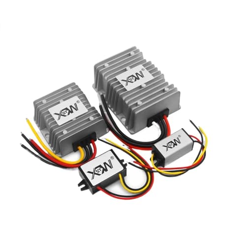 ONGCPQPEO DC DC 12 V 24 V auf 5 V Spannungswandler 1 A 2 A 3 A 5 A 10 A 15 A 20 A 25 A 30 A 40 A Step Up Down 5 V Spannungsreduzierer(3A ABS Plastic) von ONGCPQPEO