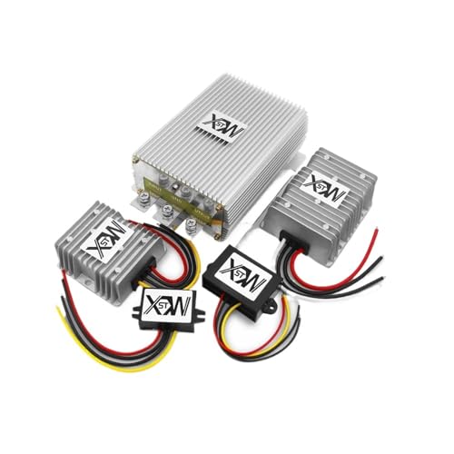 ONGCPQPEO DC DC 36 V 48 V auf 12 V 1 A auf 60 A Stromrichter Step Down 36 48 Volt auf 12 Volt Abwärtsregler Spannungstransformator(15A Aluminum) von ONGCPQPEO