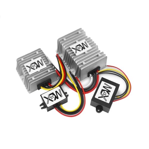 ONGCPQPEO DC DC 36 V 48 V auf 5 V Abwärtsspannungswandler 20–60 V auf 5 V Buck-Spannungsreduzierer DC-Schaltnetzteil(6A Aluminum) von ONGCPQPEO