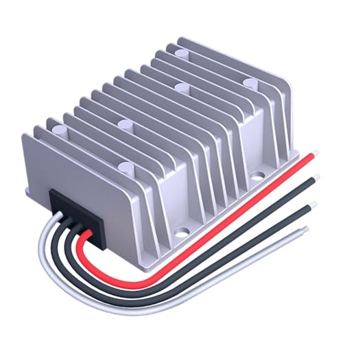 ONGCPQPEO DC-DC-Wandler 36 V auf 13,8 V, 48 V auf 13,8 V, Buck-Regler, Spannung 1–100 A, Modul, wasserdichter Solar-Wechselrichter(100A 141Black) von ONGCPQPEO