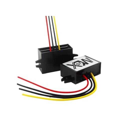 ONGCPQPEO DC zu DC 12 V 24 V 36 V 48 V 8–58 V zu 5 V Kunststoff-Abwärtsmodul, 5 V Buck-Spannungswandler, 1 A, 2 A, 3 A, geschaltetes Netzteil(1A) von ONGCPQPEO