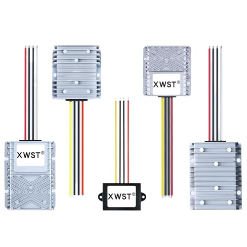 ONGCPQPEO DC zu DC 12V 24V 9-36V zu 13,8V 1A 5A 10A 25A 30A Boost Converter 13,8 Volt Spannungsstabilisator Regler Wasserdicht(1A ABS Plastic) von ONGCPQPEO