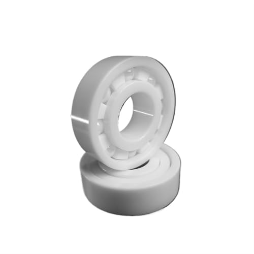 ONGCPQPEO Hybrid-Edelstahllager MR137 Größe 7X13X4mm Korrosionsbeständigkeit, Säure- und Laugenbeständigkeit(Full Ceramic) von ONGCPQPEO