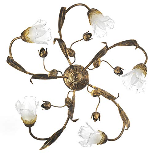 ONLI Deckenleuchte Arianna 5 Lichter Bronze ONLI Deckenleuchte Arianna 5 Lichter Bronze von ONLI