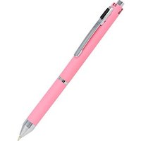 ONLINE® 4-Farben-Kugelschreiber Multipen rose, Schreibfarbe: rot, blau, schwarz, grau, 1 St. von ONLINE®