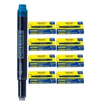 ONLINE® Kombi Tintenpatronen für Füller blau 40 St. von ONLINE®