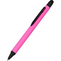 ONLINE® Kugelschreiber ALU Stylus pink, Schreibfarbe: blau, 1 St. von ONLINE®