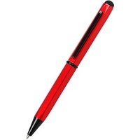 ONLINE® Kugelschreiber Hexagon Stylus rot, Schreibfarbe: blau, 1 St. von ONLINE®