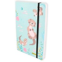 ONLINE® Notizbuch Bullet Journal Otter DIN A5 punktraster, mehrfarbig Softcover 144 Seiten von ONLINE®