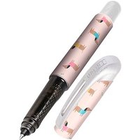 ONLINE® Rollerball College Dackel Tintenroller mehrfarbig 0,7 mm, Schreibfarbe: blau, 1 St. von ONLINE®