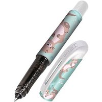 ONLINE® Rollerball College Otter Tintenroller mehrfarbig 0,7 mm, Schreibfarbe: blau, 1 St. von ONLINE®