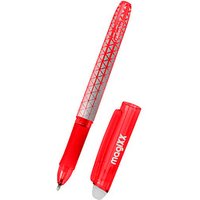 ONLINE® magiXX Classic Gelschreiber rot/silber 0,7 mm, Schreibfarbe: rot, 1 St. von ONLINE®