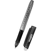 ONLINE® magiXX Classic Gelschreiber schwarz/silber 0,7 mm, Schreibfarbe: schwarz, 1 St. von ONLINE®