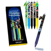 ONLINE® magiXX Fun Gelschreiber Boys 0,7 mm, Schreibfarbe: blau, 6 St. von ONLINE®