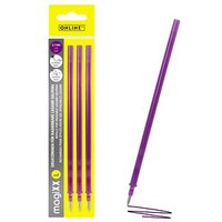 ONLINE® magiXX L Gelschreiberminen lila 0,7 mm 3 St. von ONLINE®