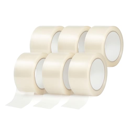 ONPACK Transparentes Universal-Klebeband, 48 mm x 60 m, Packung mit 6 Stück, Verpackungsband für Kartons, Umzug, Lagerung, Versand und Transport ONPACK Transparentes Universal-Klebeband, 48 mm x 60 m, Packung mit 6 Stück, Verpackungsband für Kartons, Umzug, Lagerung, Versand und Transport von ONPACK