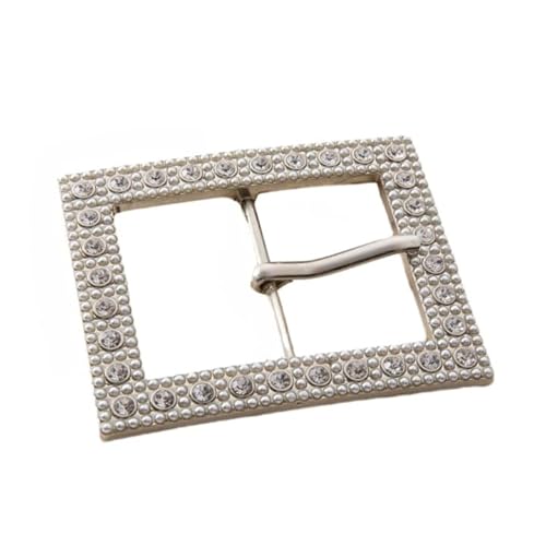 ONURTH Innengröße 40 mm, 1/2/10 Stück, Kristall-Diamant-Quadrat-Gürtelschnalle mit Stift, Metall, verstellbare Taillenschnalle, Schiebeschnalle aus Metall ONURTH Innengröße 40 mm, 1/2/10 Stück, Kristall-Diamant-Quadrat-Gürtelschnalle mit Stift, Metall, verstellbare Taillenschnalle, Schiebeschnalle aus Metall von ONURTH