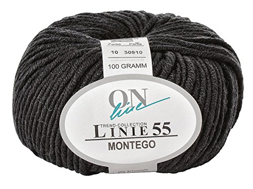 ONline Linie 55 Montego 10 - schwarz ONline Linie 55 Montego 10 - schwarz von ONline Garne