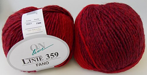 ONline Linie 359 Fano 1 - rot von ONline Garne