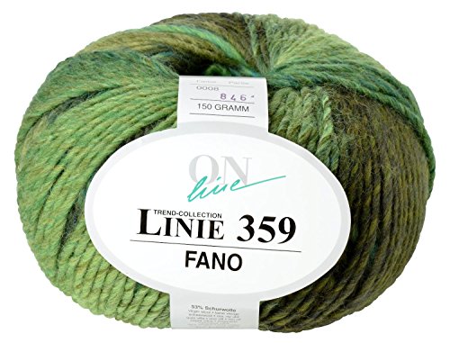 ONline Garne gr. Fano Farbe 08, Linie 359, Brandneu, Online, Herbst/Winter 2014/15, Strickwolle, 1103590008 von ONline Garne
