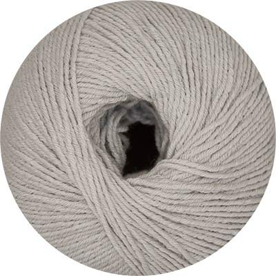 ONline Garne Online Linie 18 Cotone Stretch, 83% Baumwolle, 12% Polyamid, 5% Polyester, Silber, 160 m 50 g von ONline Garne