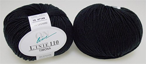 ONline Linie 110 Timona 10 - Schwarz ONline Linie 110 Timona 10 - Schwarz von ONline Garne