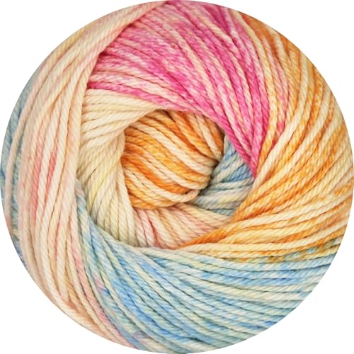 ONline Linie 165 Sandy Design Color 100g 359 - pink/orange/hellorange von ONline Garne