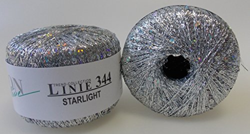 ONline Linie 344 Starlight 01 - silber hell von ONline Garne