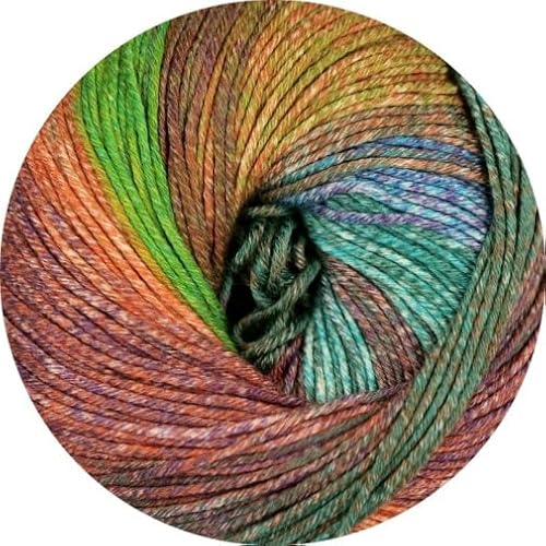 ONline Linie 493 Variopinto 116 - grün/braun/dunkelgrün/petrol/türkis/ von ONline Garne