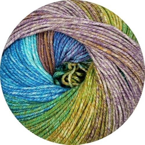 ONline Linie 493 Variopinto 118 - blau/khaki/grün/braun von ONline Garne