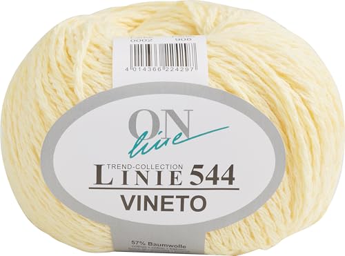 ONline Linie 544 Vineto 01 - Weiß von ONline Garne